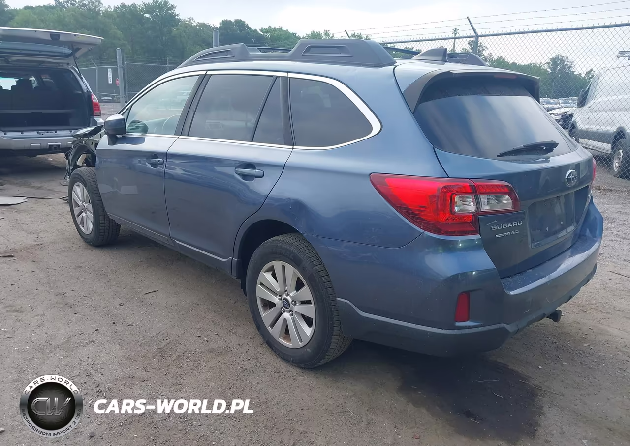 2017 Subaru Outback 2.5I Premium VIN:4S4BSACC5H3323044 - 3