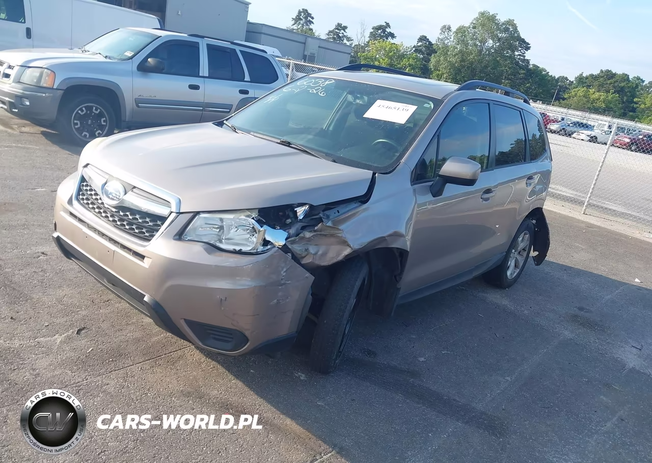 2015 Subaru Forester 2.5I Premium VIN:JF2SJADC0FH816038 - 2