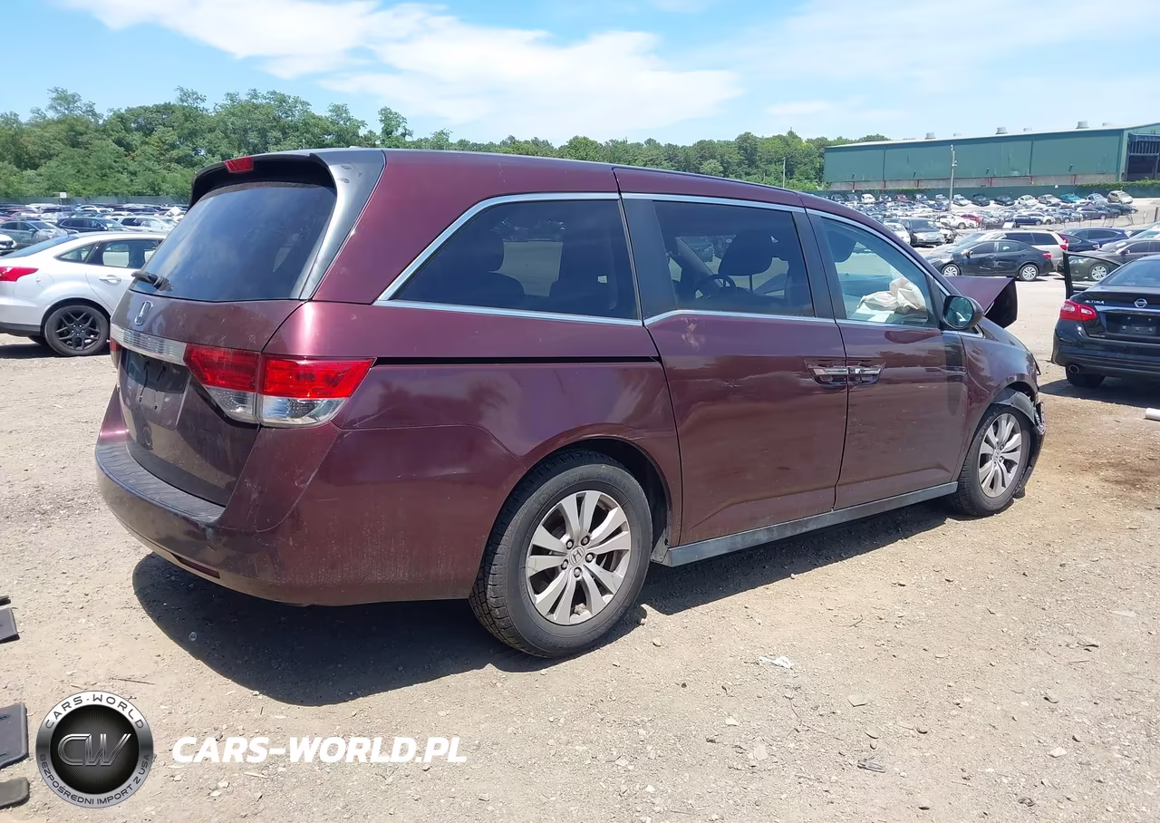2015 Honda Odyssey Ex-L VIN:5FNRL5H62FB004016 - 4