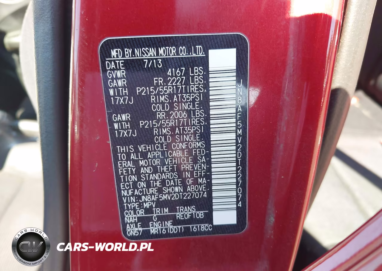 2013 Nissan Juke S VIN:JN8AF5MV2DT227074 - 9