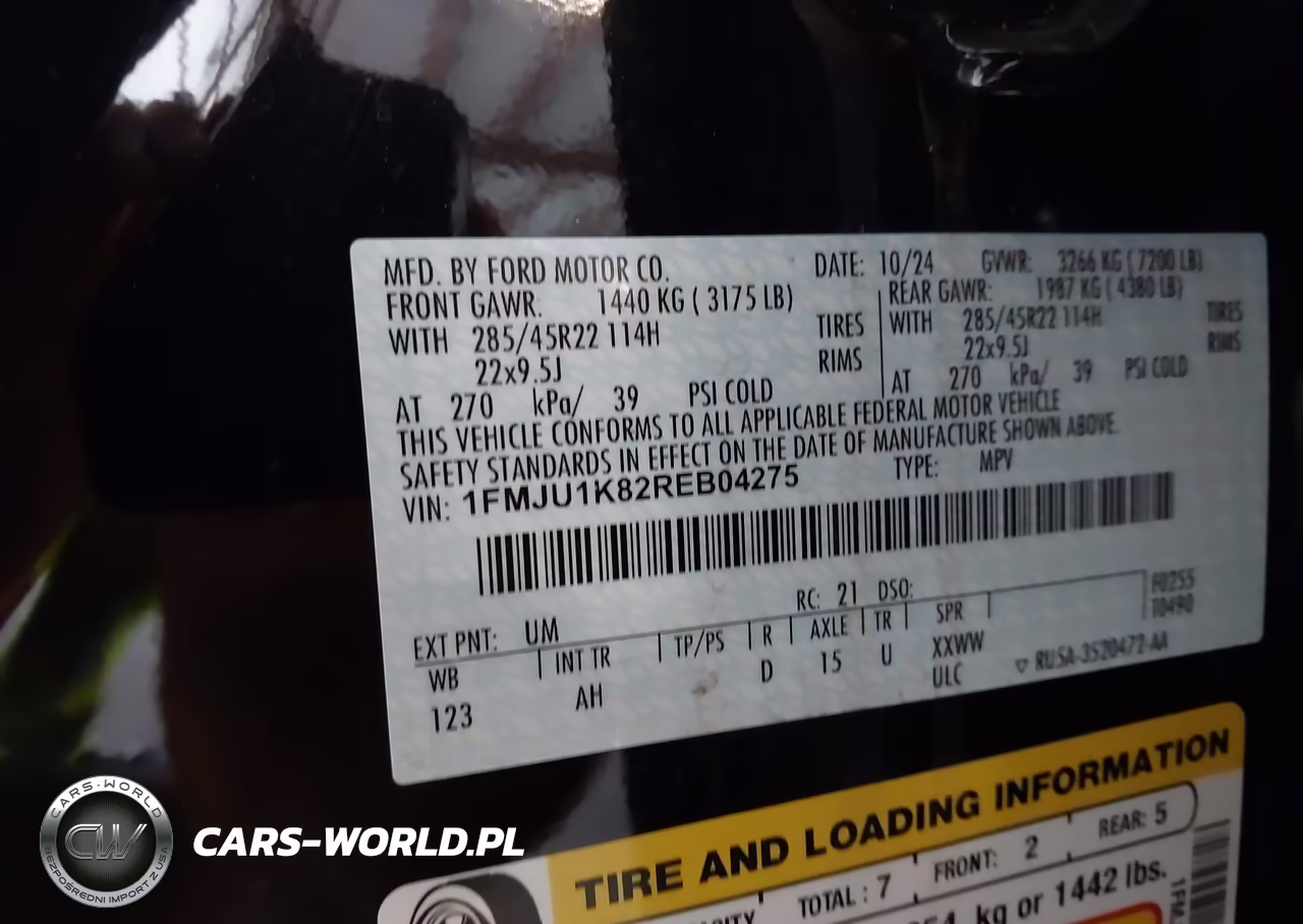 2024 Ford Expedition Limited VIN:1FMJU1K82REB04275 - 9