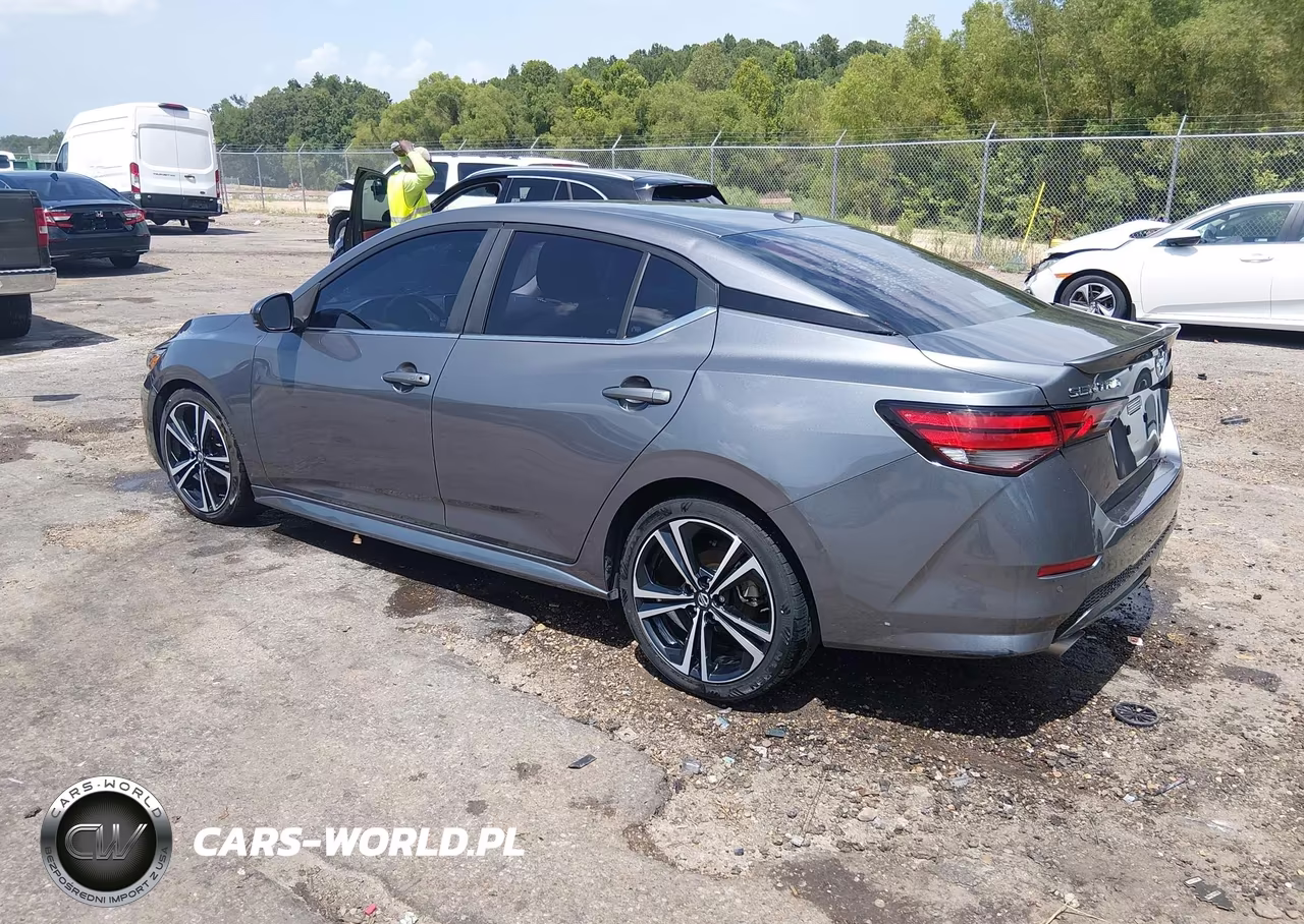 2021 Nissan Sentra Sr Xtronic Cvt VIN:3N1AB8DV9MY202093 - 3