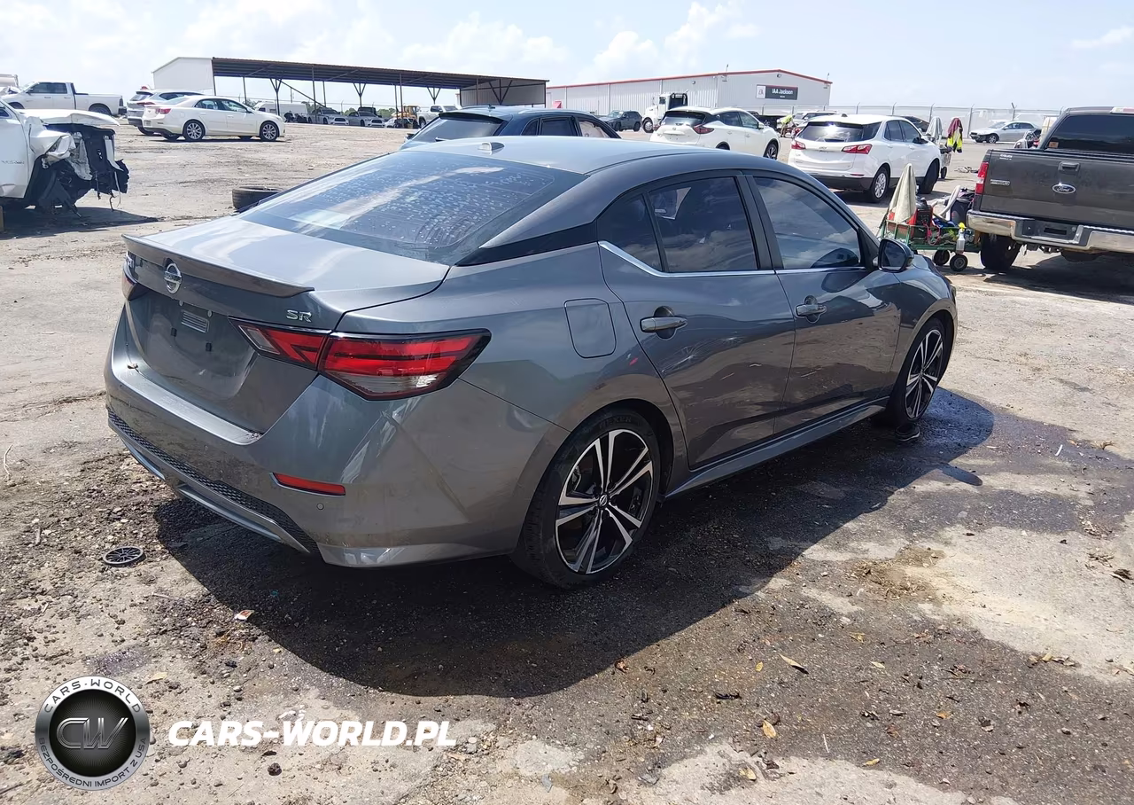 2021 Nissan Sentra Sr Xtronic Cvt VIN:3N1AB8DV9MY202093 - 4