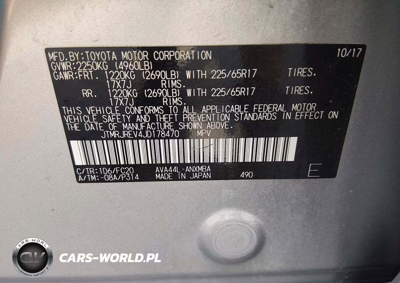 2018 Toyota Rav4 Hybrid Xle VIN:JTMRJREV4JD178470 - 9