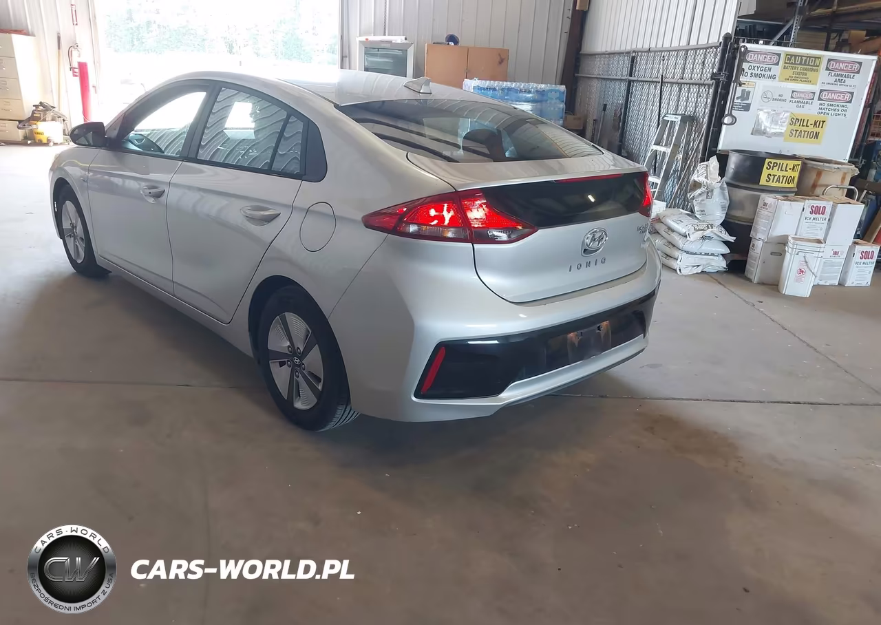 2019 Hyundai Ioniq Hybrid Blue VIN:KMHC65LC3KU108022 - 3