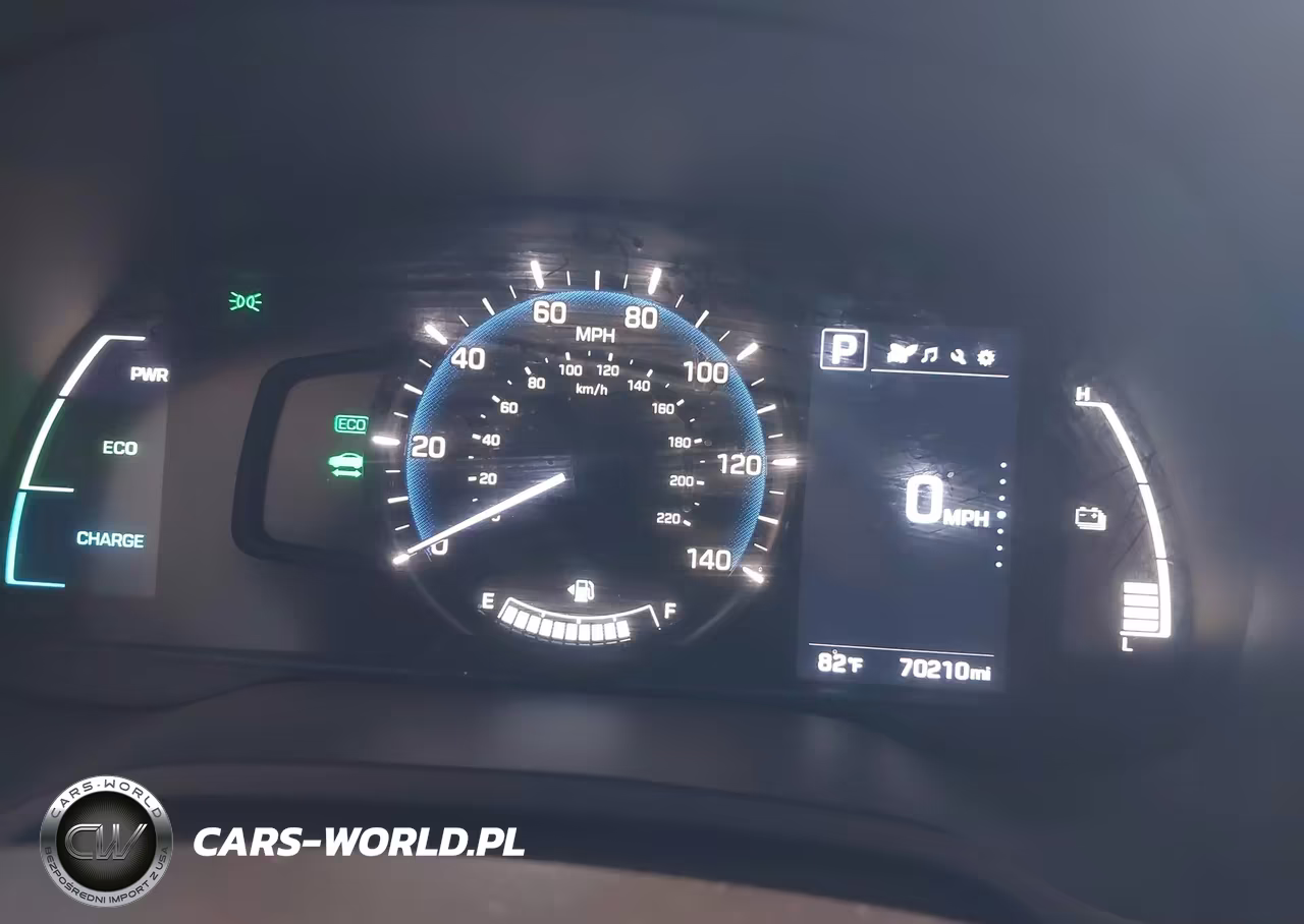 2019 Hyundai Ioniq Hybrid Blue VIN:KMHC65LC3KU108022 - 7