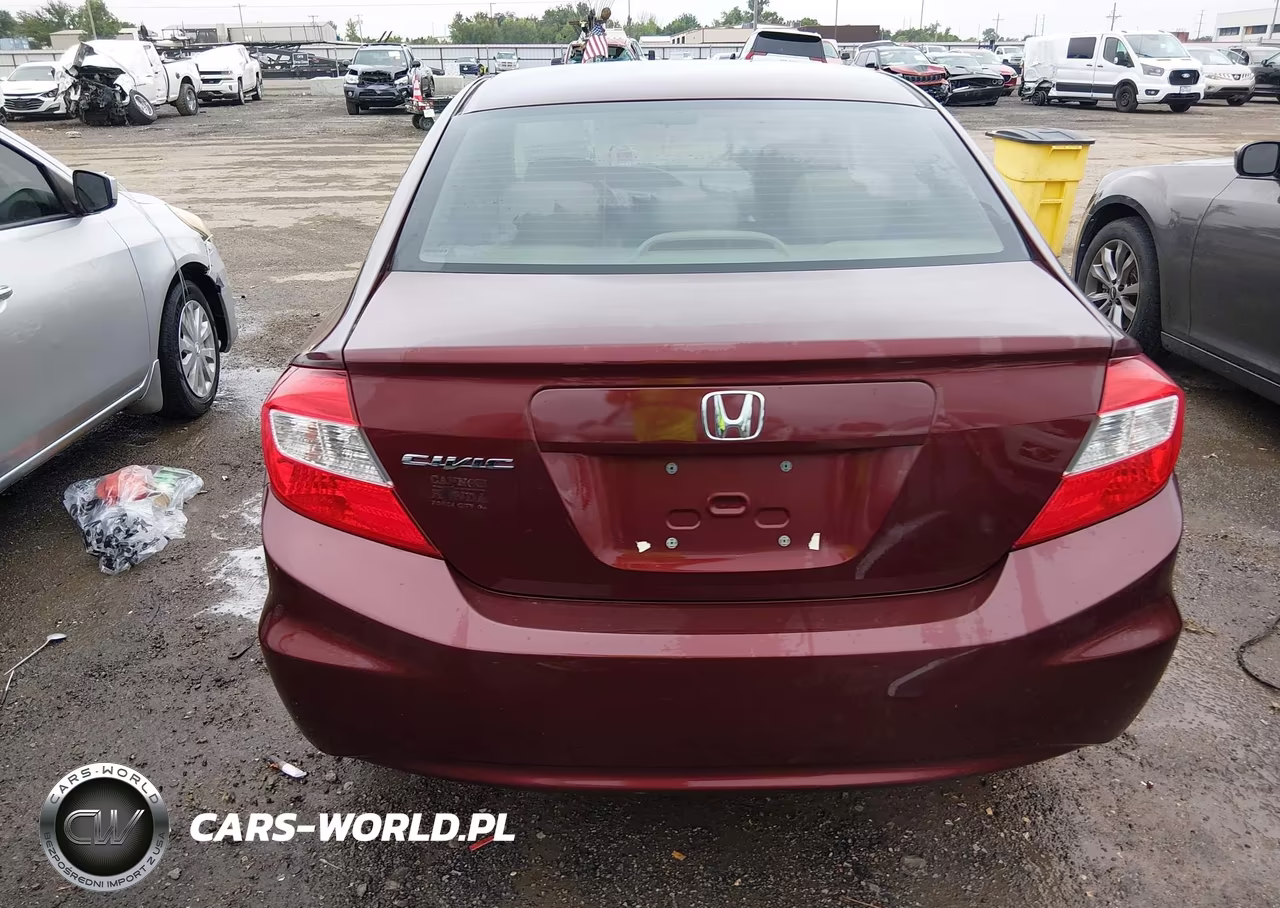 2012 Honda Civic Lx VIN:2HGFB2F57CH503304 - 17
