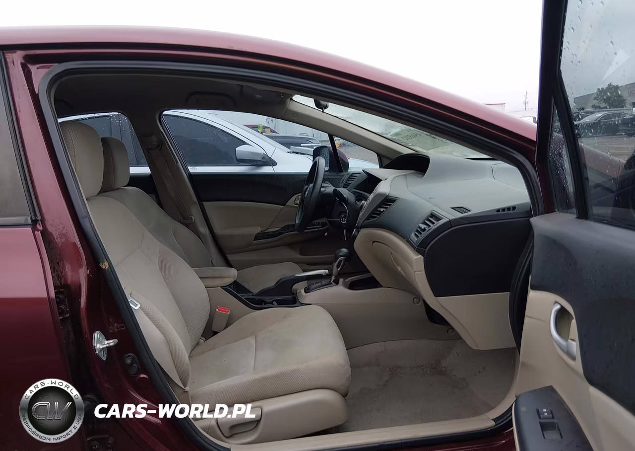 2012 Honda Civic Lx VIN:2HGFB2F57CH503304 - 5