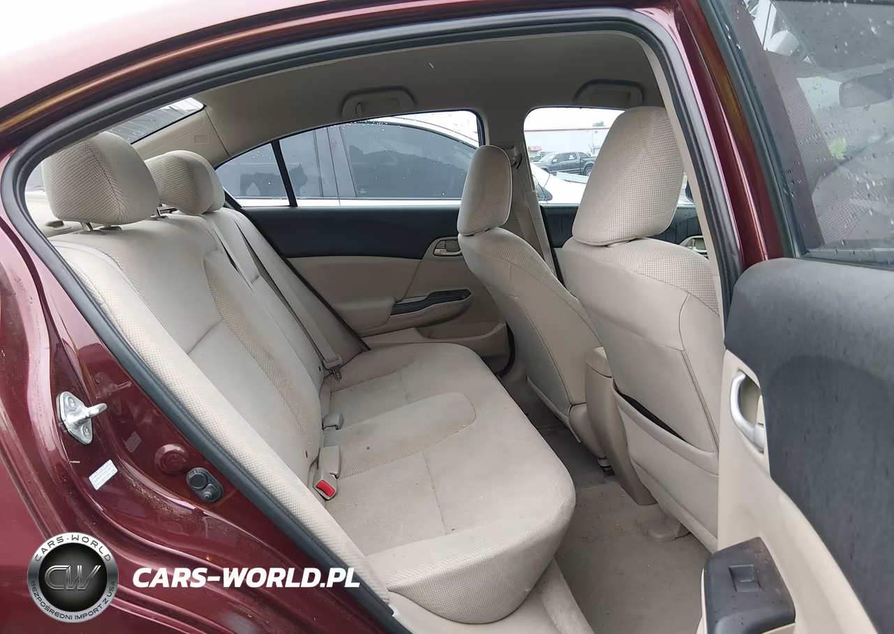 2012 Honda Civic Lx VIN:2HGFB2F57CH503304 - 8