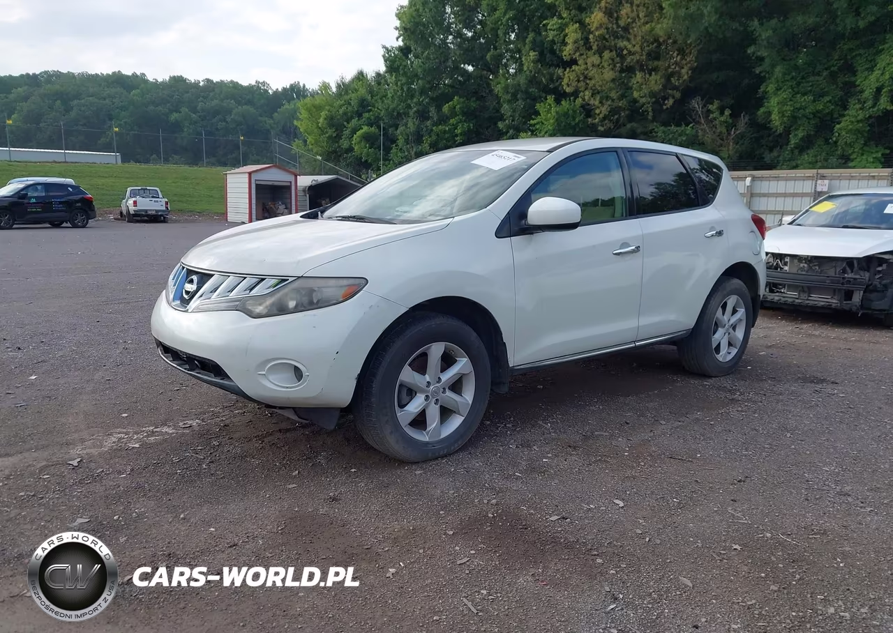 2010 Nissan Murano S VIN:JN8AZ1MU7AW004160 - 2