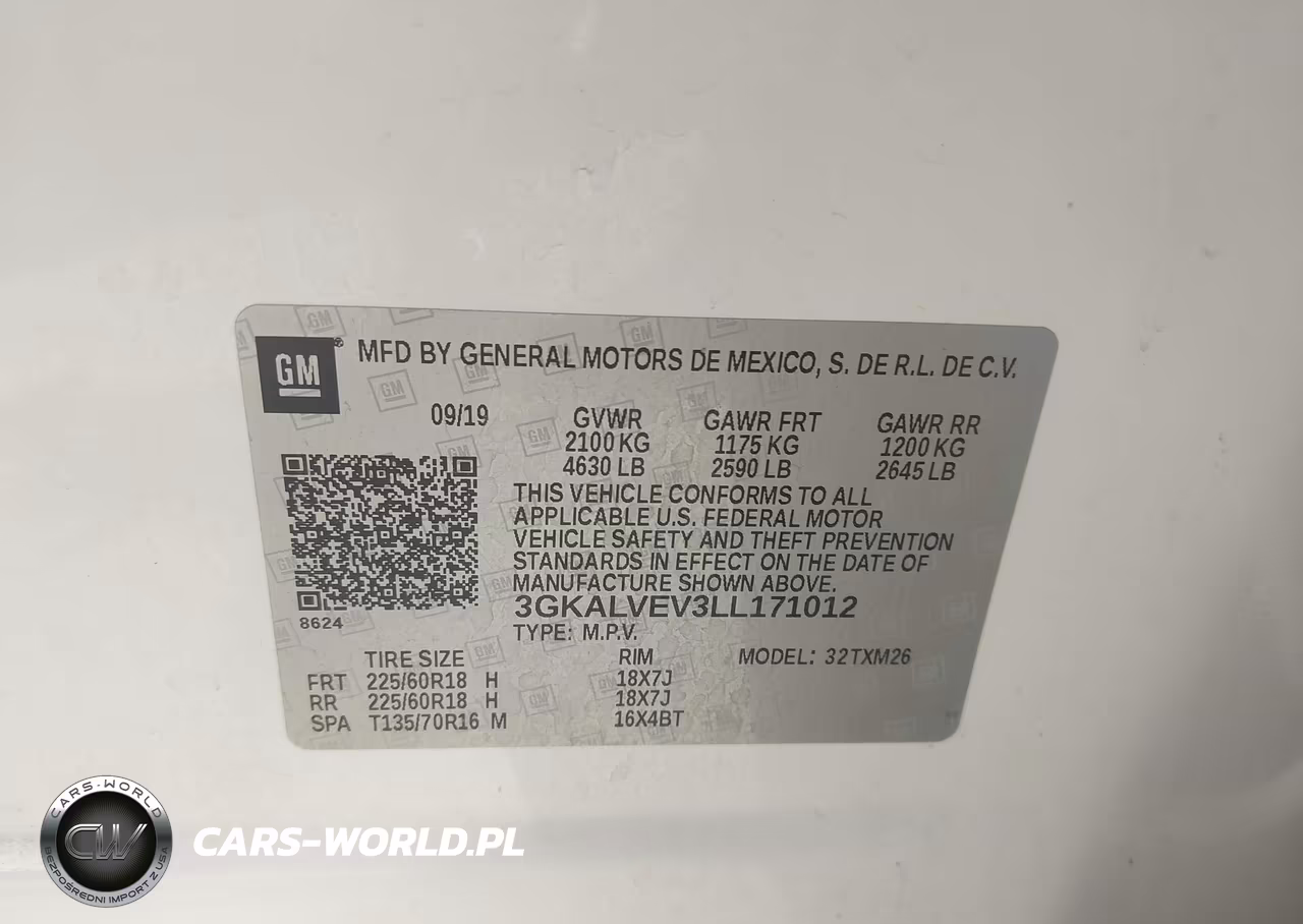 2020 GMC Terrain Awd Slt VIN:3GKALVEV3LL171012 - 9