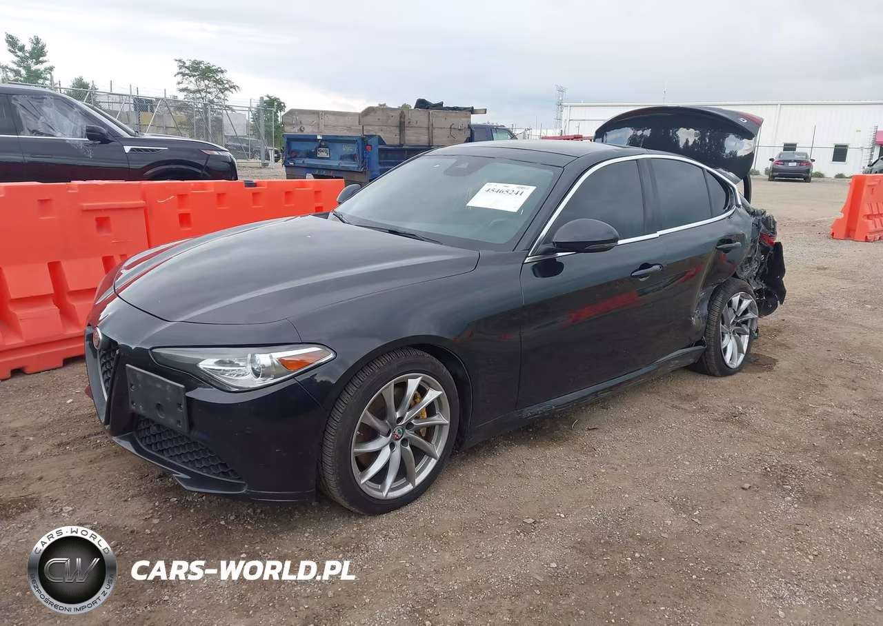 2017 Alfa Romeo Giulia Awd VIN:ZARFAEDN7H7551514 - 2