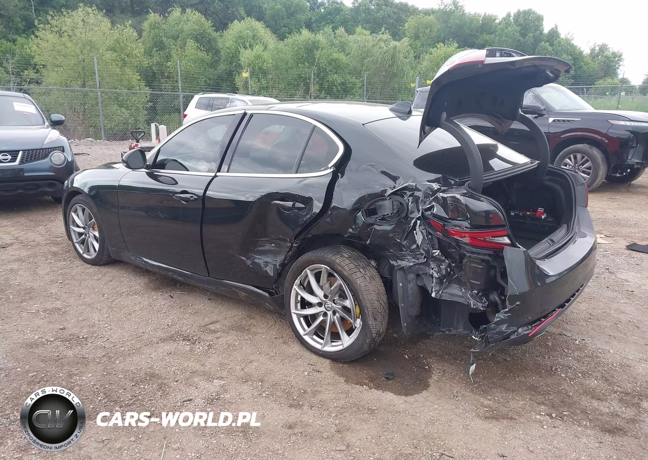 2017 Alfa Romeo Giulia Awd VIN:ZARFAEDN7H7551514 - 3