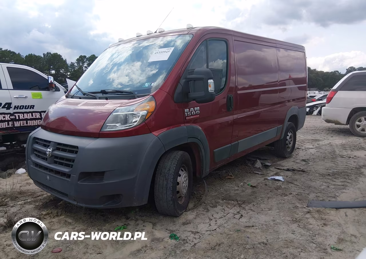 2014 Ram Promaster 1500 Low Roof VIN:3C6TRVAG1EE108256 - 2