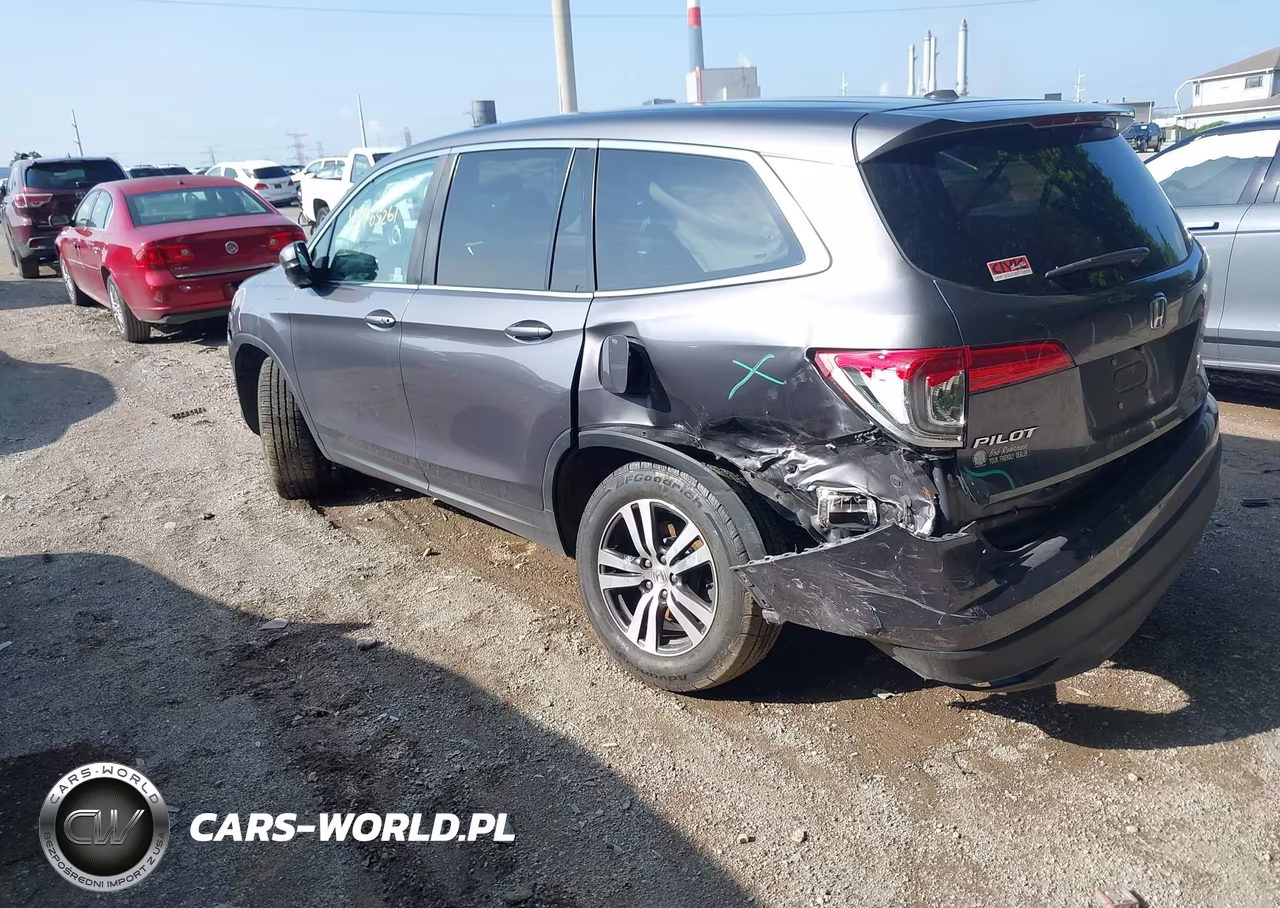 2018 Honda Pilot Ex-L VIN:5FNYF5H58JB030865 - 3