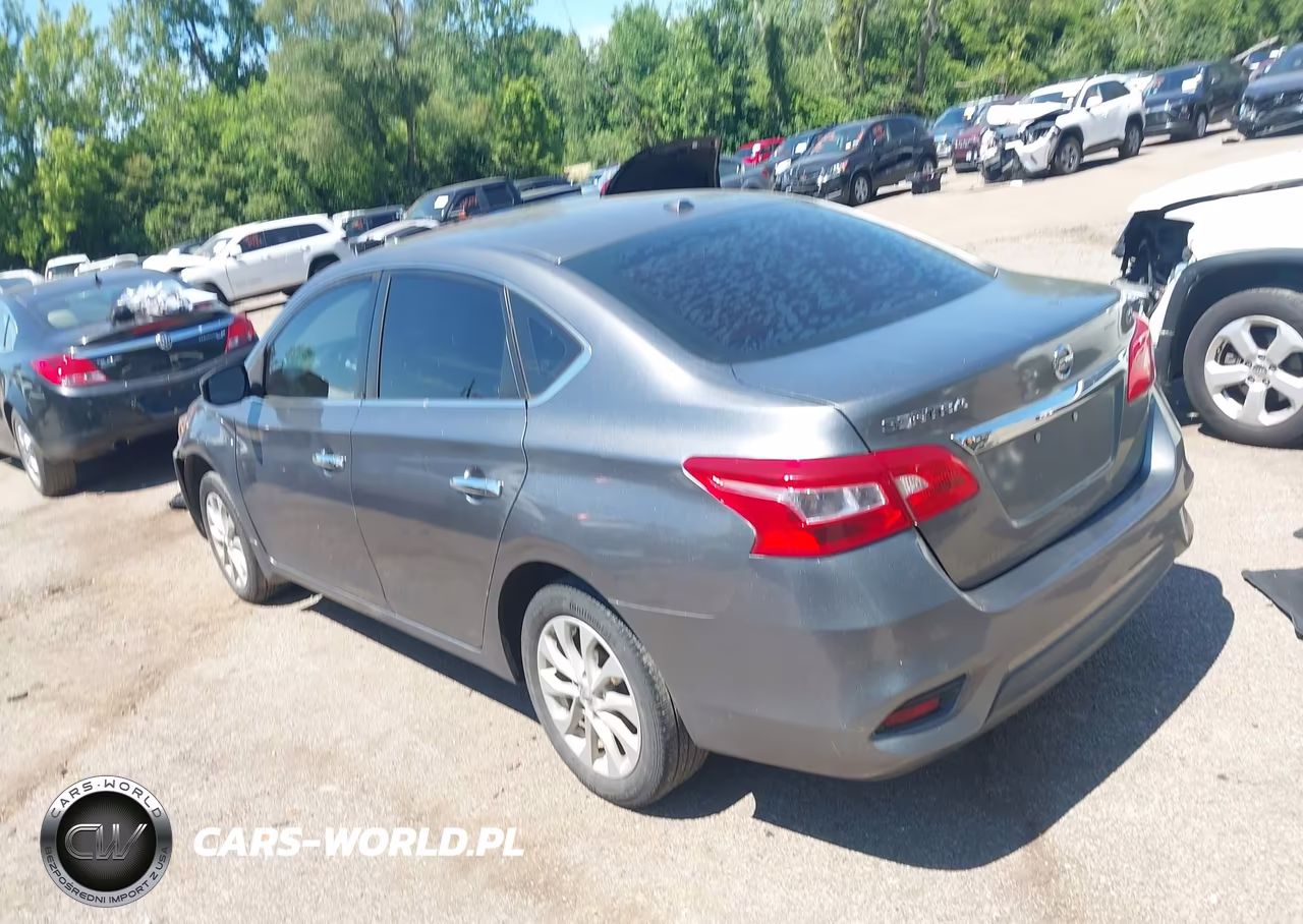 2019 Nissan Sentra Sv VIN:3N1AB7APXKL608653 - 3
