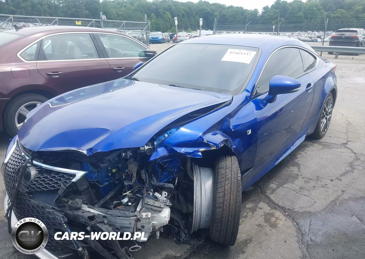 2015 Lexus Rc 350 VIN:JTHSE5BC5F5005560 - 2
