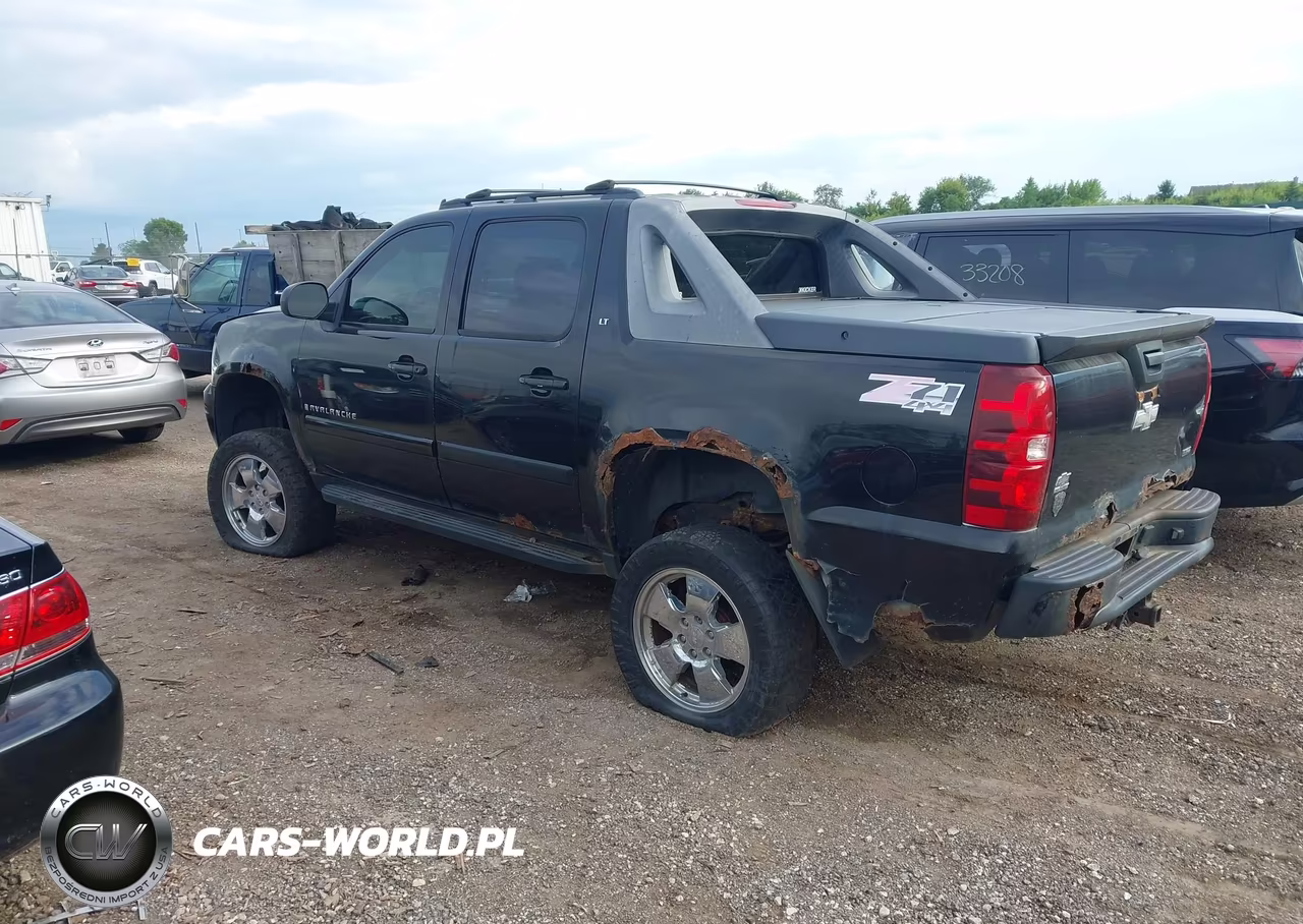2007 Chevrolet Avalanche 1500 Ls-Lt-Ltz VIN:3GNFK12337G282679 - 3