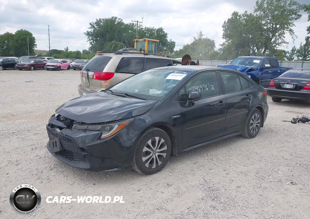 2021 Toyota Corolla Hybrid Le VIN:JTDEAMDEXMJ013516 - 2