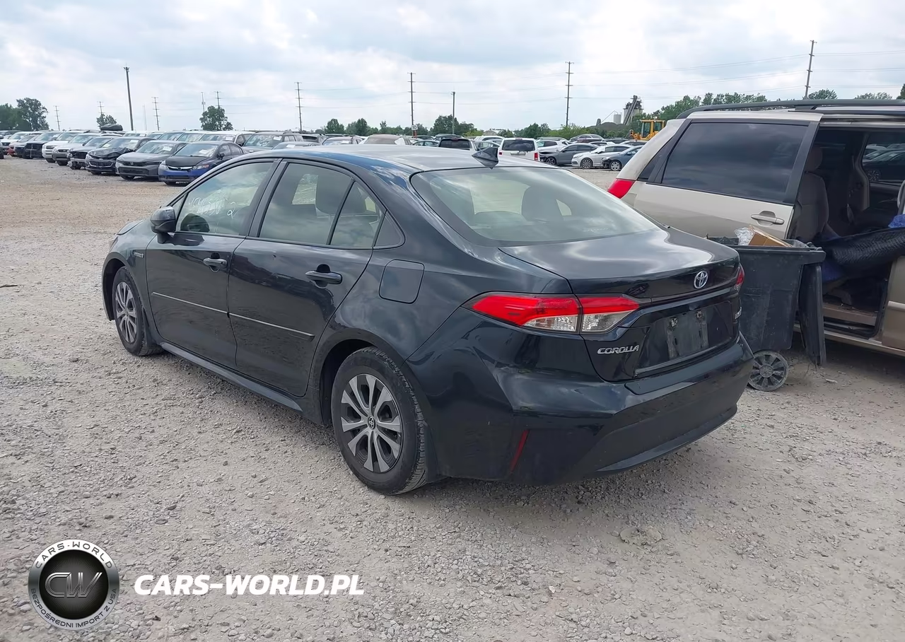 2021 Toyota Corolla Hybrid Le VIN:JTDEAMDEXMJ013516 - 3