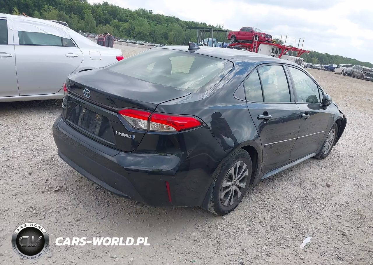 2021 Toyota Corolla Hybrid Le VIN:JTDEAMDEXMJ013516 - 4
