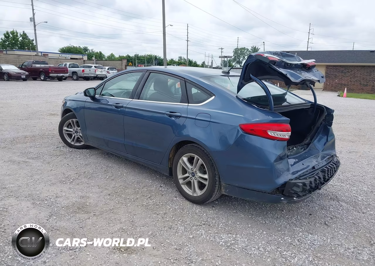2018 Ford Fusion Se VIN:3FA6P0HD6JR252923 - 3