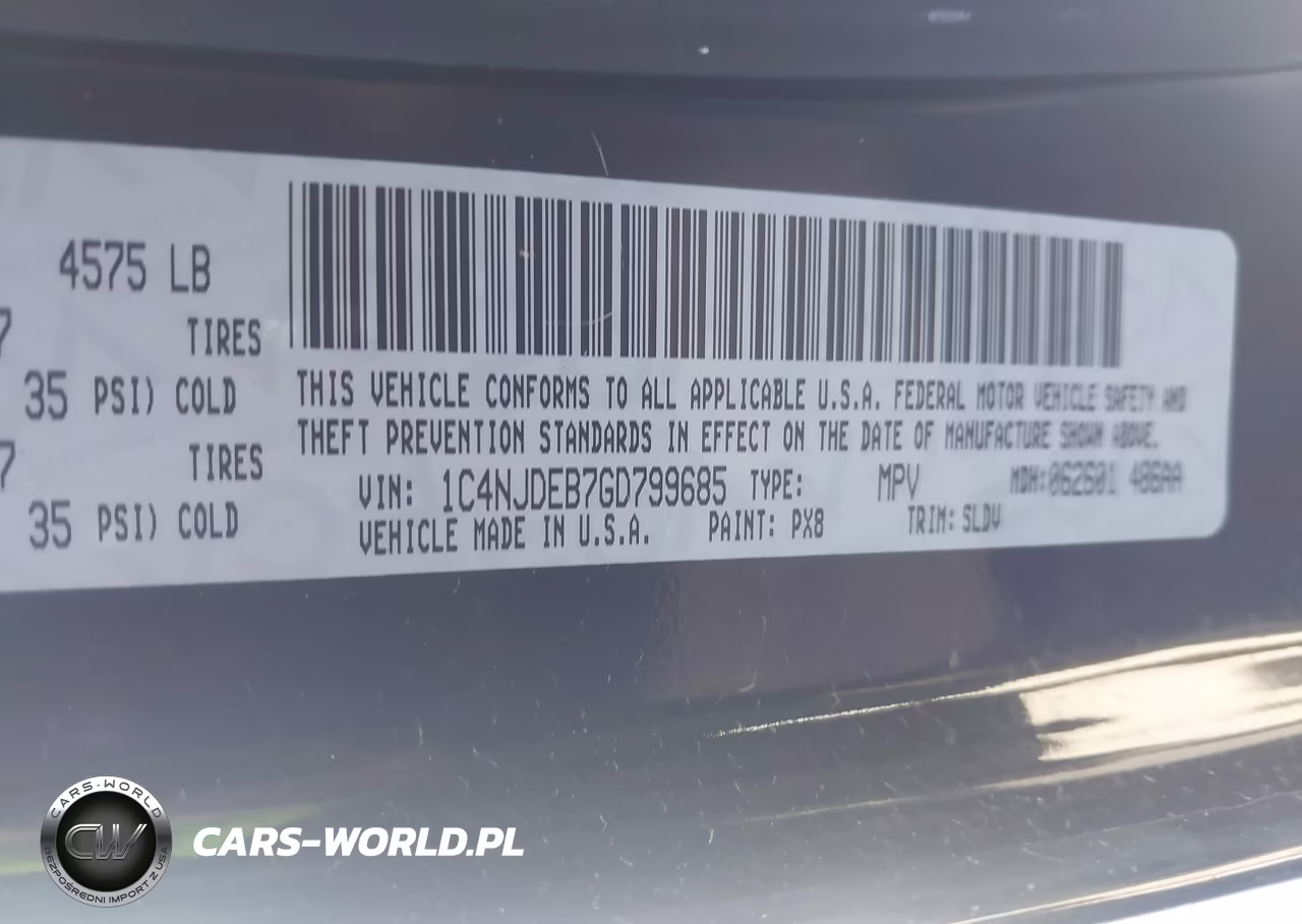 2016 Jeep Compass High Altitude Edition VIN:1C4NJDEB7GD799685 - 9