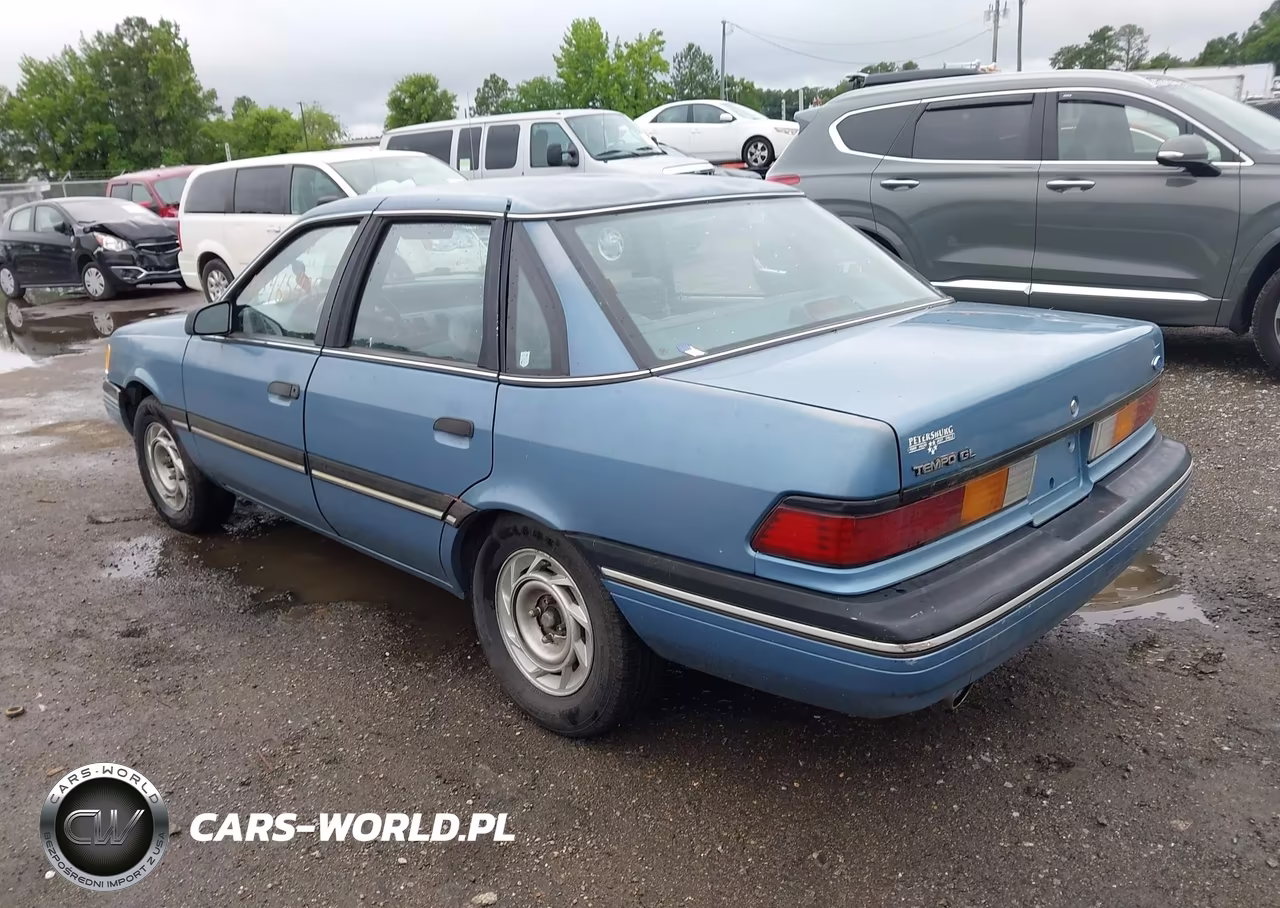 1991 Ford Tempo Gl VIN:1FAPP36X8MK116675 - 3