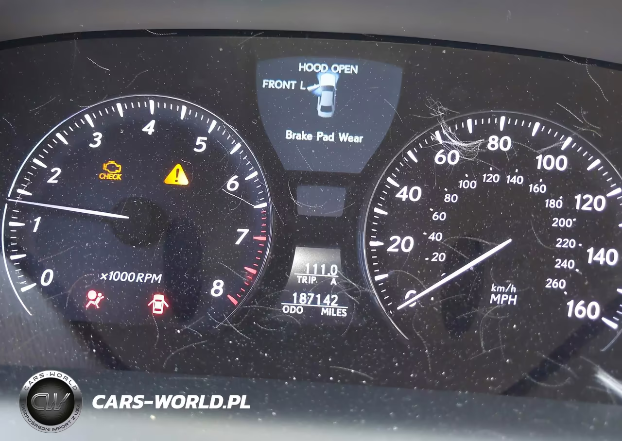 2010 Lexus Ls 460 VIN:JTHCL5EF4A5007616 - 7