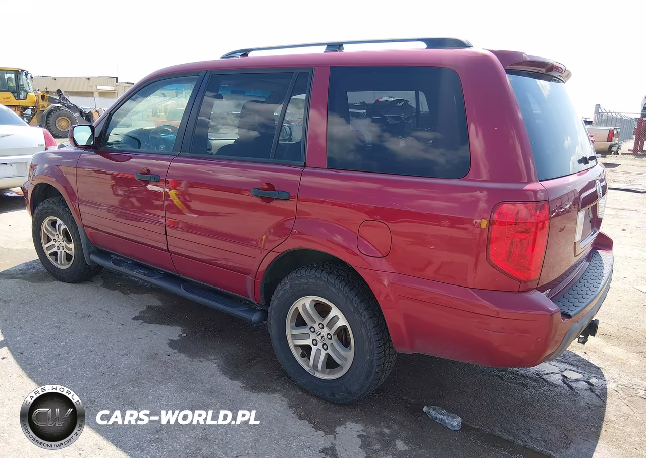 2004 Honda Pilot Ex-L VIN:2HKYF18564H521188 - 3