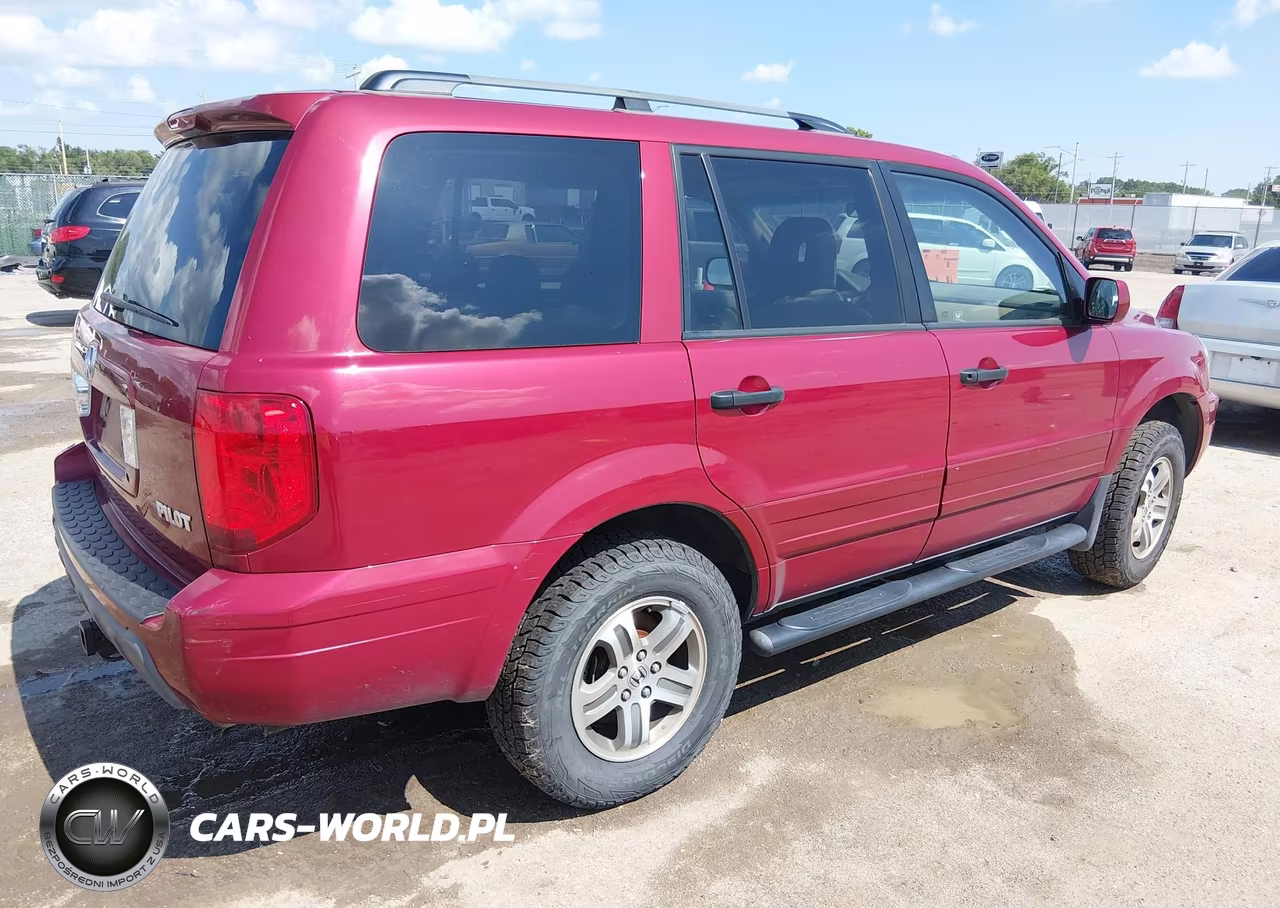 2004 Honda Pilot Ex-L VIN:2HKYF18564H521188 - 4