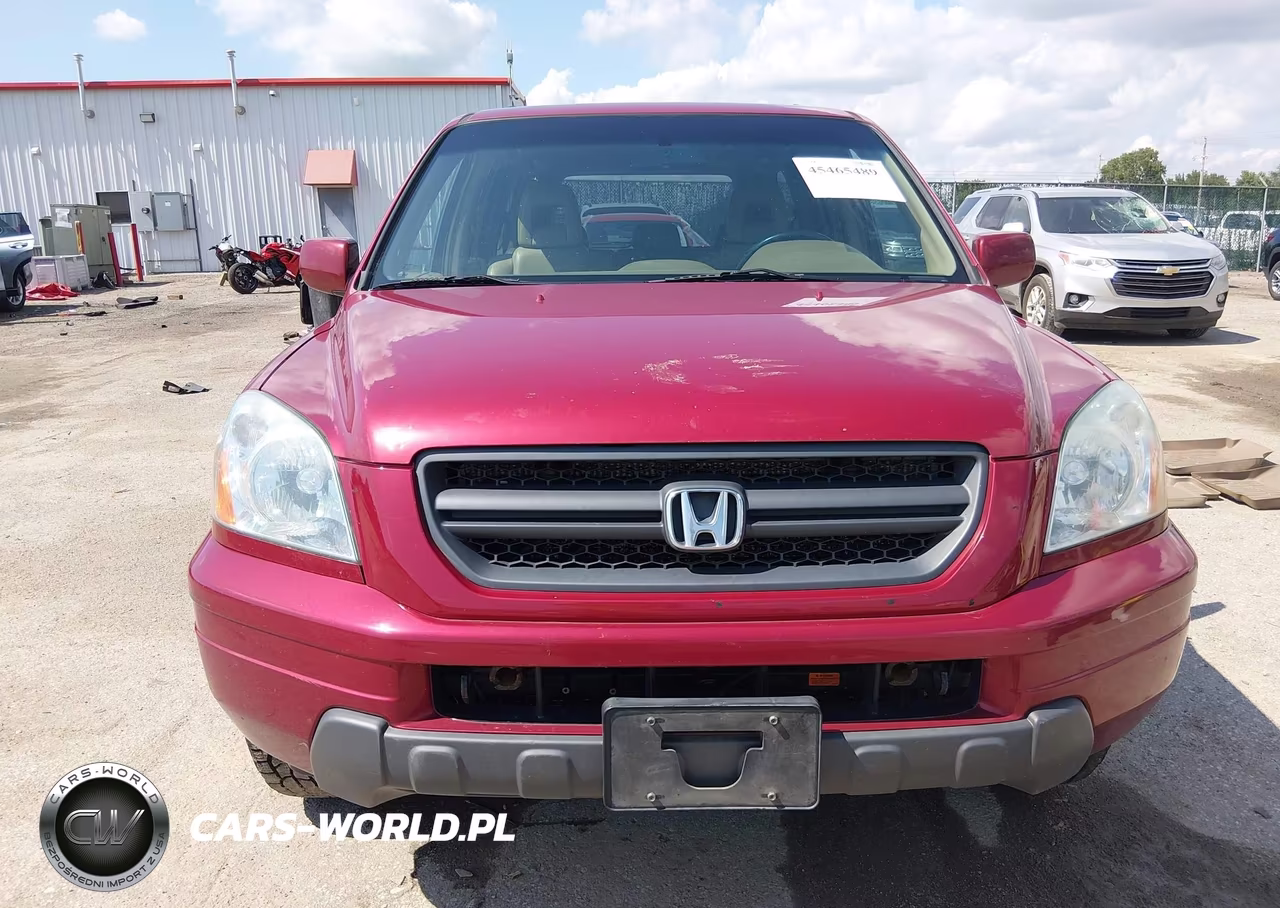 2004 Honda Pilot Ex-L VIN:2HKYF18564H521188 - 6