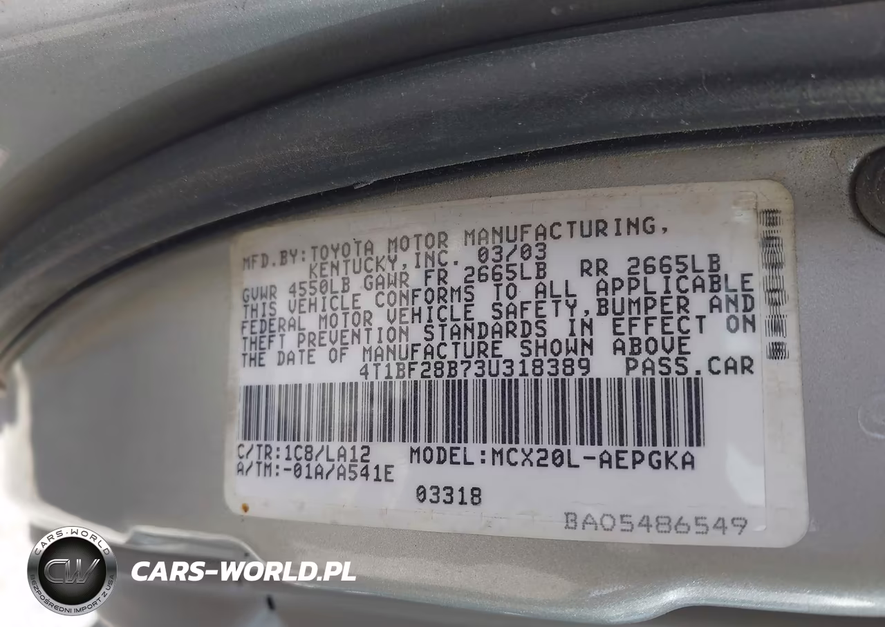 2003 Toyota Avalon Xls VIN:4T1BF28B73U318389 - 9