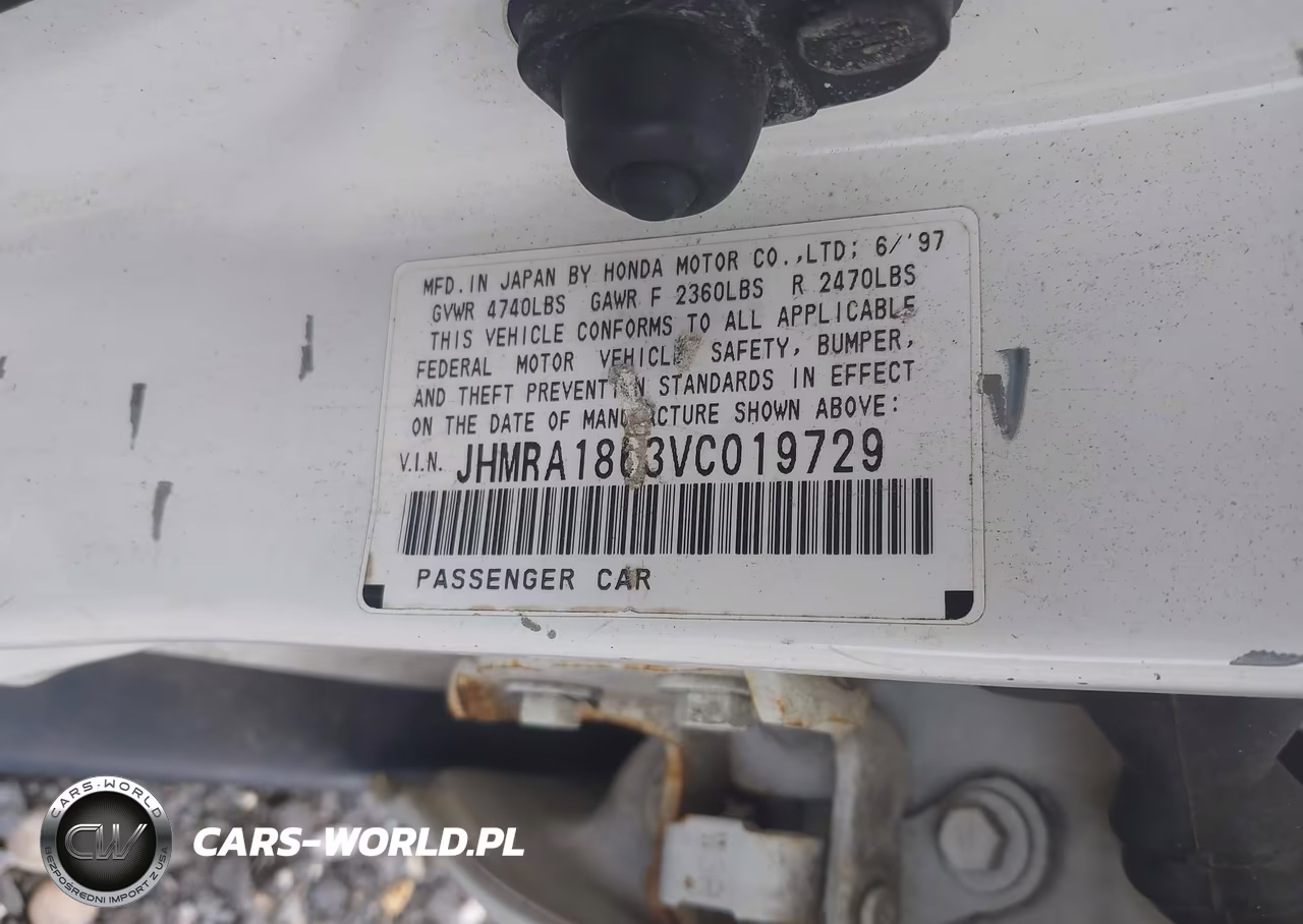 1997 Honda Odyssey Lx VIN:JHMRA1863VC019729 - 9