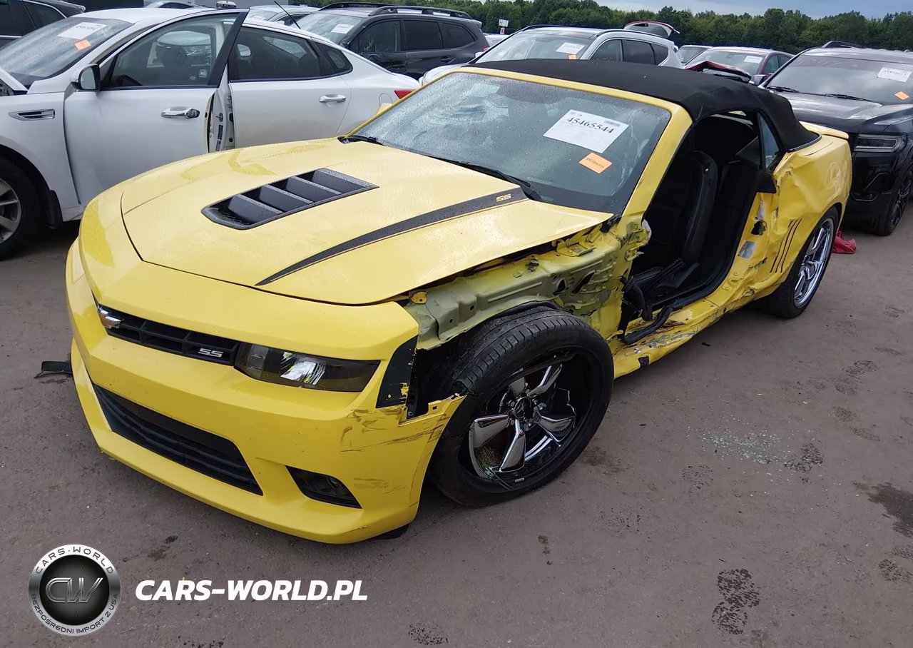 2015 Chevrolet Camaro 2Ss VIN:2G1FK3DJ8F9254412 - 2