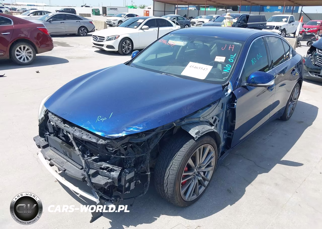2017 Infiniti Q50 3.0T Red Sport 400 VIN:JN1FV7AP8HM850319 - 2