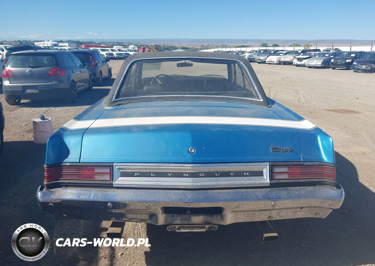 1974 Plymouth Valiant VIN:VH23C4B498891 - 16