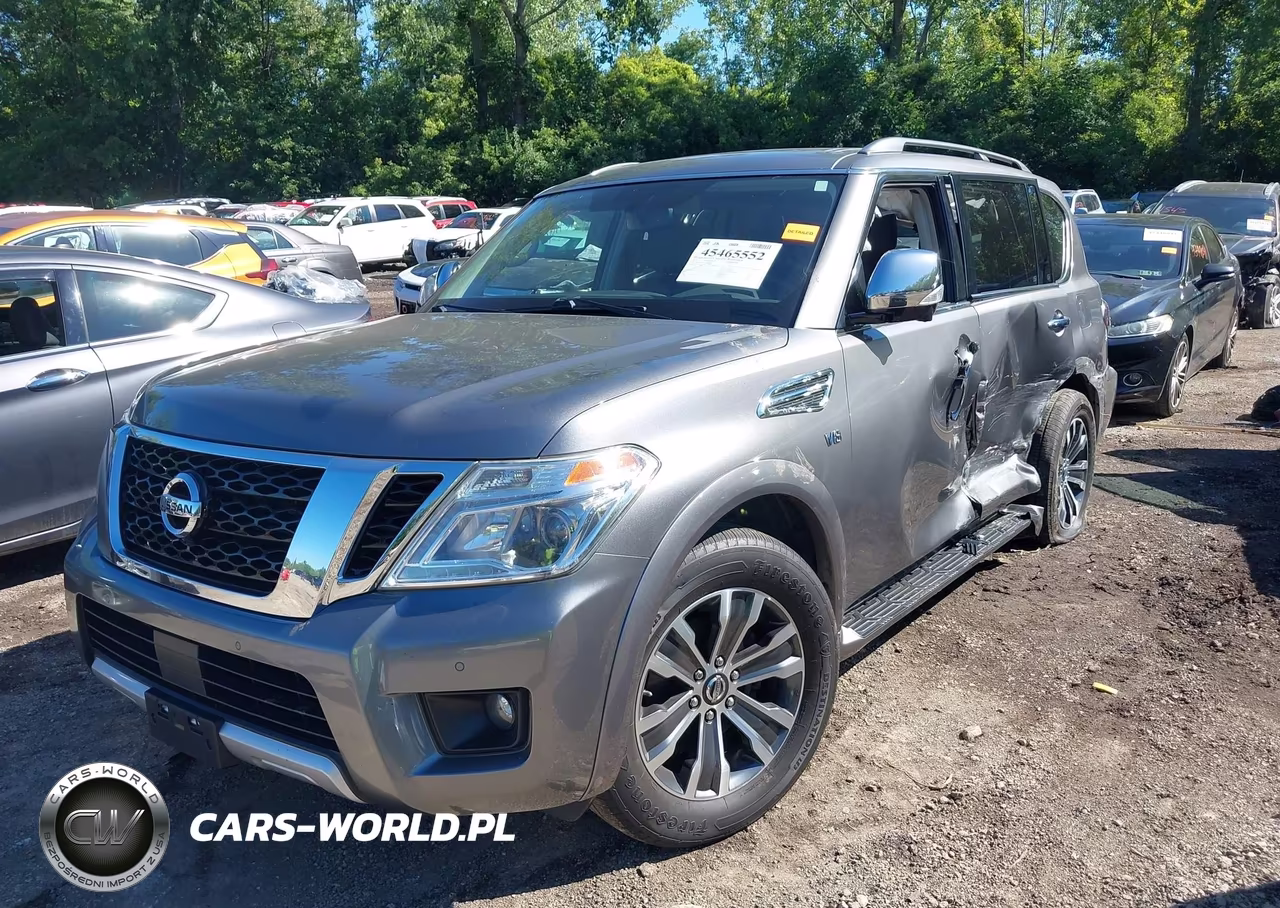 2018 Nissan Armada Sl VIN:JN8AY2NC1JX501875 - 2