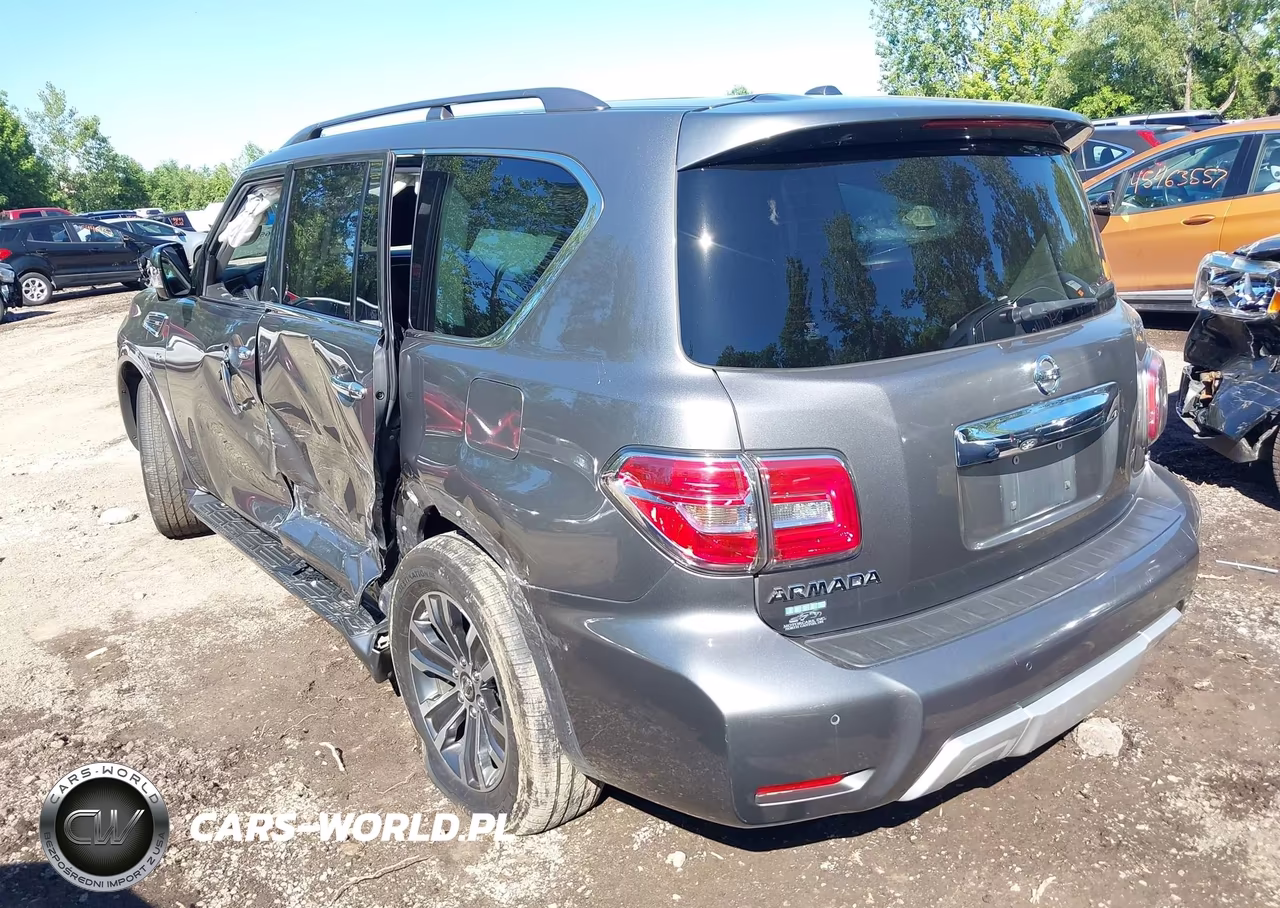 2018 Nissan Armada Sl VIN:JN8AY2NC1JX501875 - 3