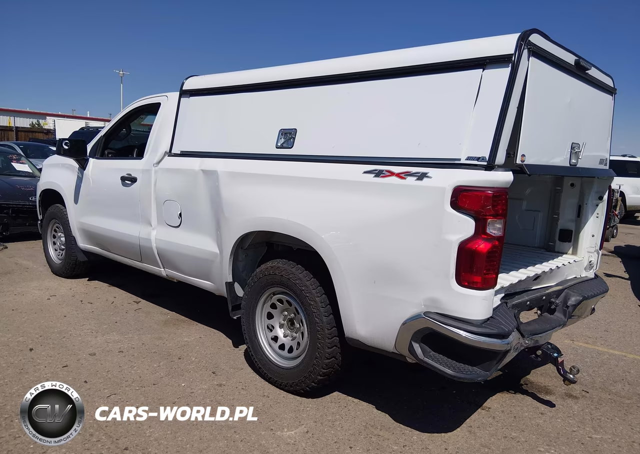2021 Chevrolet Silverado 1500 4Wd Long Bed Wt VIN:3GCNYAEH5MG479326 - 3