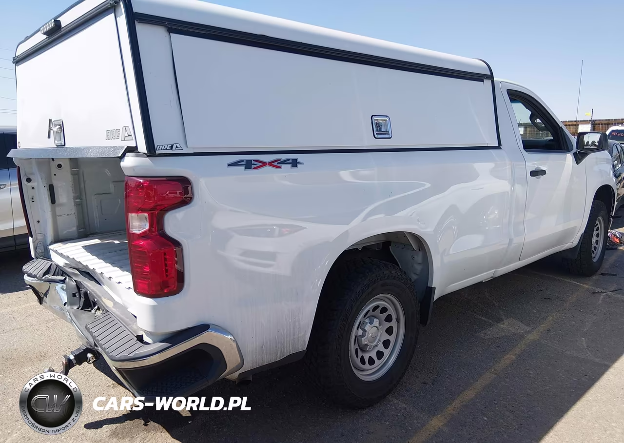 2021 Chevrolet Silverado 1500 4Wd Long Bed Wt VIN:3GCNYAEH5MG479326 - 4