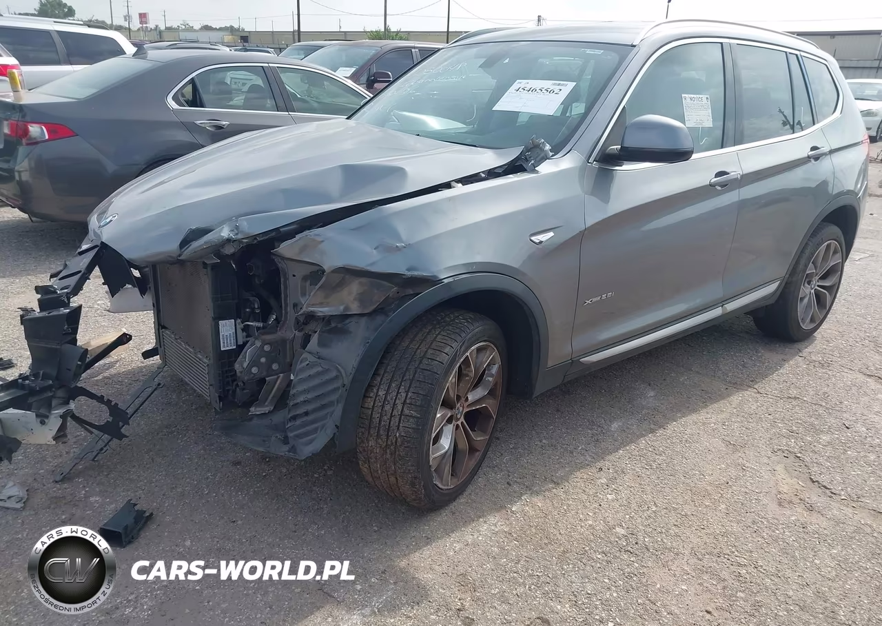 2015 BMW X3 xDrive28I VIN:5UXWX9C51F0D61930 - 2