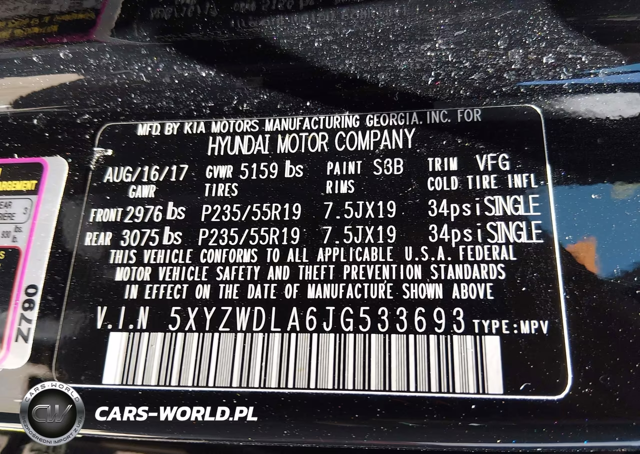 2018 Hyundai Santa Fe Sport 2.0T Ultimate VIN:5XYZWDLA6JG533693 - 9