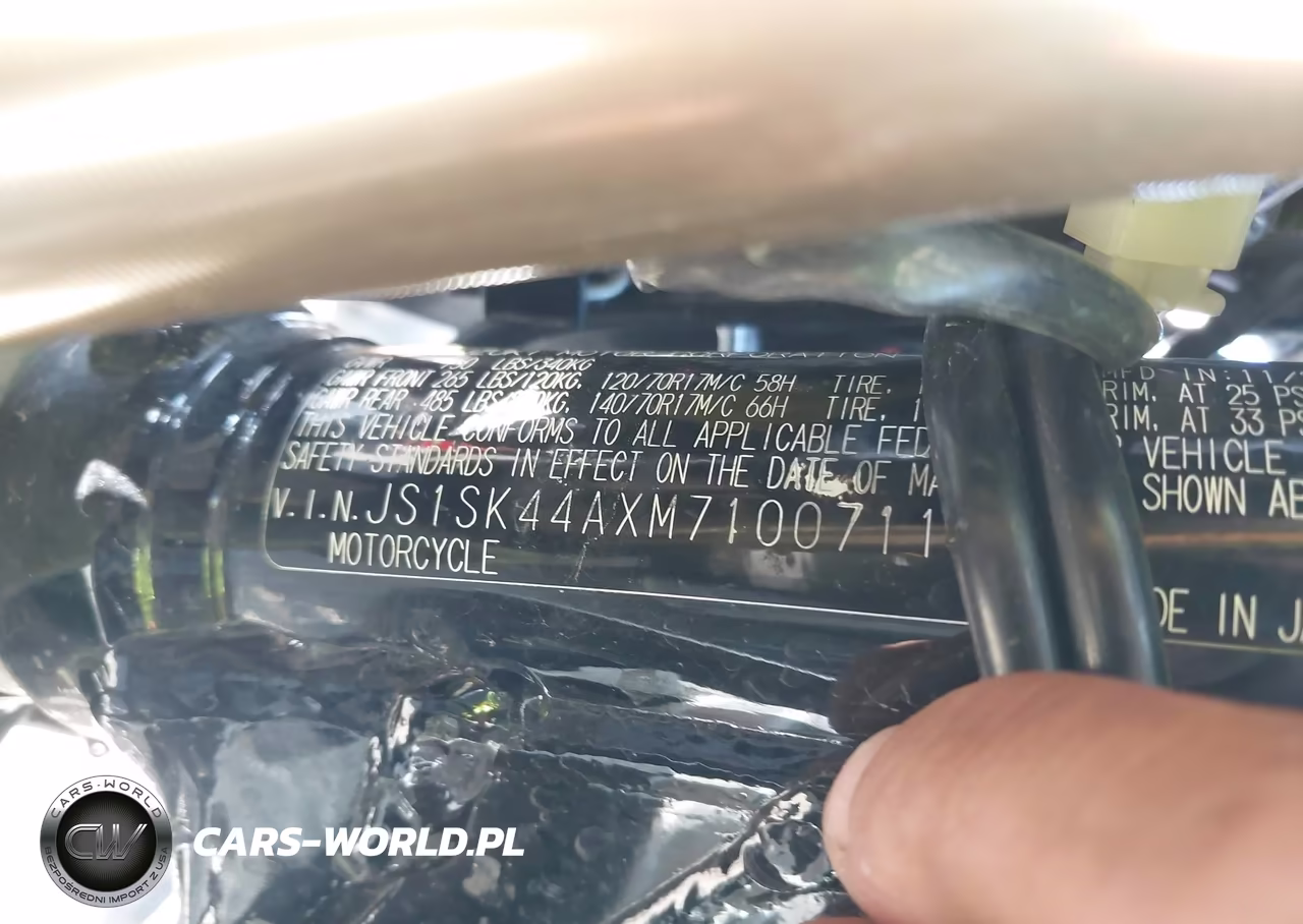 2021 Suzuki Dr-Z400 Sm VIN:JS1SK44AXM7100711 - 10