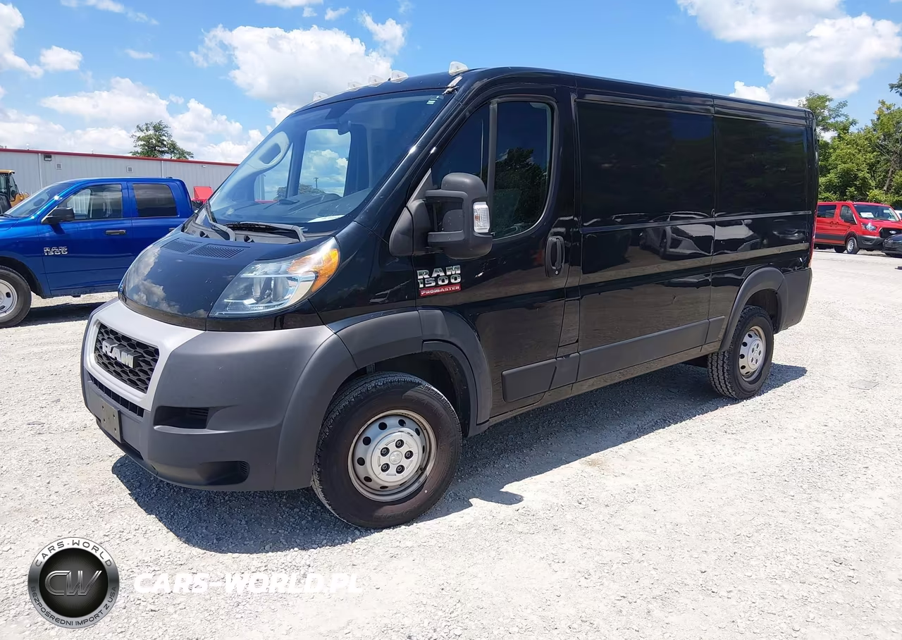 2020 Ram Promaster 1500 Low Roof 136 Wb VIN:3C6TRVAGXLE109158 - 2