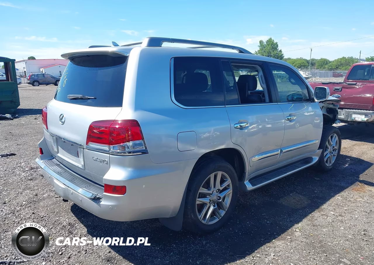 2013 Lexus Lx 570 VIN:JTJHY7AX4D4089213 - 4