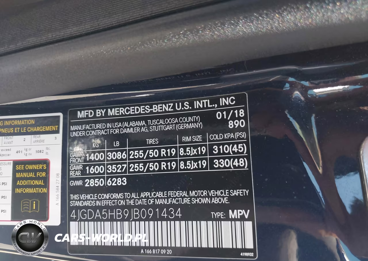 2018 Mercedes-Benz Gle 350 4Matic VIN:4JGDA5HB9JB091434 - 9