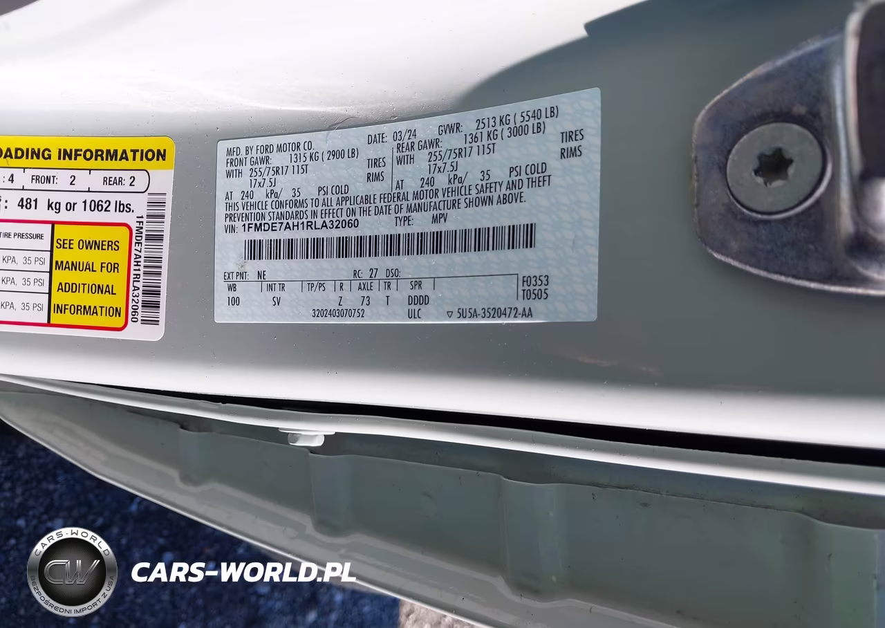 2024 Ford Bronco Big Bend VIN:1FMDE7AH1RLA32060 - 9