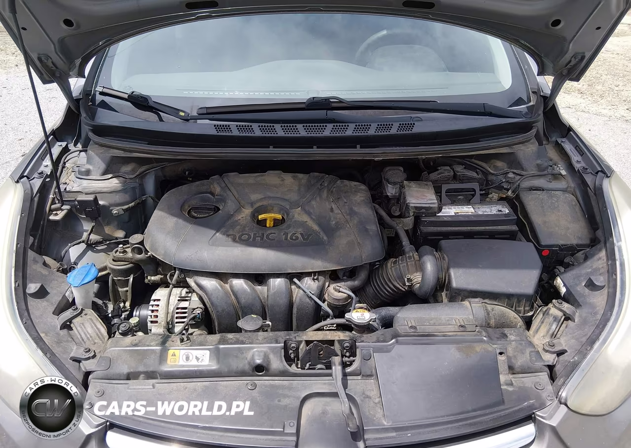 2014 Hyundai Elantra Se VIN:5NPDH4AE7EH517043 - 10