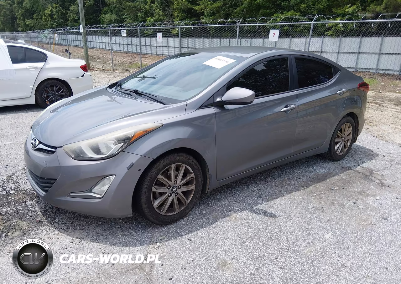 2014 Hyundai Elantra Se VIN:5NPDH4AE7EH517043 - 2